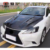 Pour Lexus IS200 IS250 IS300 2006-2012 capot avant en Fiber de carbone capot moteur couvercle clair sortie d'usine autres pièces automobiles