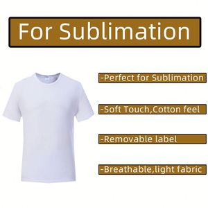 Sublimation Us Warehouse <b>100</b> <b>Polyester</b> <b>Shirt</b> Wholesale Tee T-<b>Shirt</b> Sublimations Blank T <b>Shirts</b> - Product Image 3