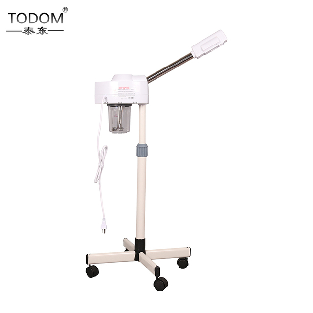 DT-318 Professional Facial Steamer Floor Stand Spa Beauty Electric Hot Ozone Sterilization 750W 700ml Household Use