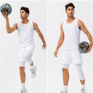 Débardeurs de sport en maille 100 % polyester personnalisés, couleurs vives, pour hommes - Product Image 4