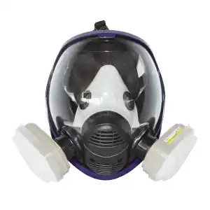 Fabriek Directe Verkoop Actieve Koolstof Brandbestrijding Veiligheid Luchtzuiverende Gasmasker Masker Met Goedkope Prijs