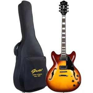 מכירה ישירה במפעל גרוטה ברנד גיטרה חשמלית ג'אז גיטרה חשמלית גיטרה חלולה