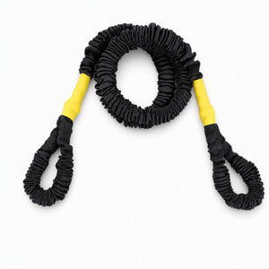 Bandes de Résistance Multi-usages de 1,2 Mètres de Long avec Poignées et Manches de Protection pour Entraînement à Domicile, en Salle de Sport et Exercices Physiques - Product Image 3