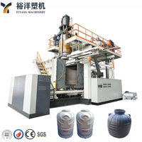 Installation et formation sur site, machine de soufflage par extrusion de 2000 L entièrement automatique pour réservoir d'eau en plastique HDPE à 6 couches