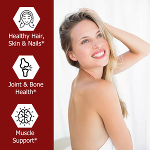 Poudre de collagène multi-sources pour la santé des cheveux, de la peau, des ongles, des articulations et des os, contenant du collagène bovin hydrolysé, fabriquée par un fournisseur OEM. - Product Image 6