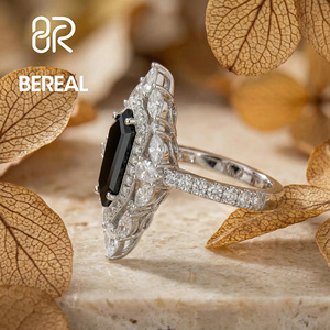 แหวนเพชร CVD VVS ที่ได้รับการรับรองจาก IGI แหวนหมั้นเพชรเพาะเลี้ยงแบบกำหนดเอง เงินแท้ 925 แหวนเพชรเพาะเลี้ยงแบบฝังเพชรสำหรับผู้หญิง เครื่องประดับชั้นดี - Product Image 2