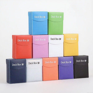 Per Ultraman Hero Duel Card scatola di immagazzinaggio in cartone Pokémon Card <span class=keywords><strong>Box</strong></span> MTG per la raccolta magica scatola di carte per la memorizzazione di giochi da tavolo - Product Image 1