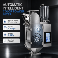 Machine de mélange automatique de pigments 70 kg/h, unité doseuse de couleur plastique haute précision pour l'injection plastique, vente directe usine