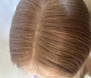 Perruque Lace Front pour femmes juives orthodoxes, cheveux européens naturels, racines profondes, couleurs personnalisables, chapeaux petits et grands - Product Image 5