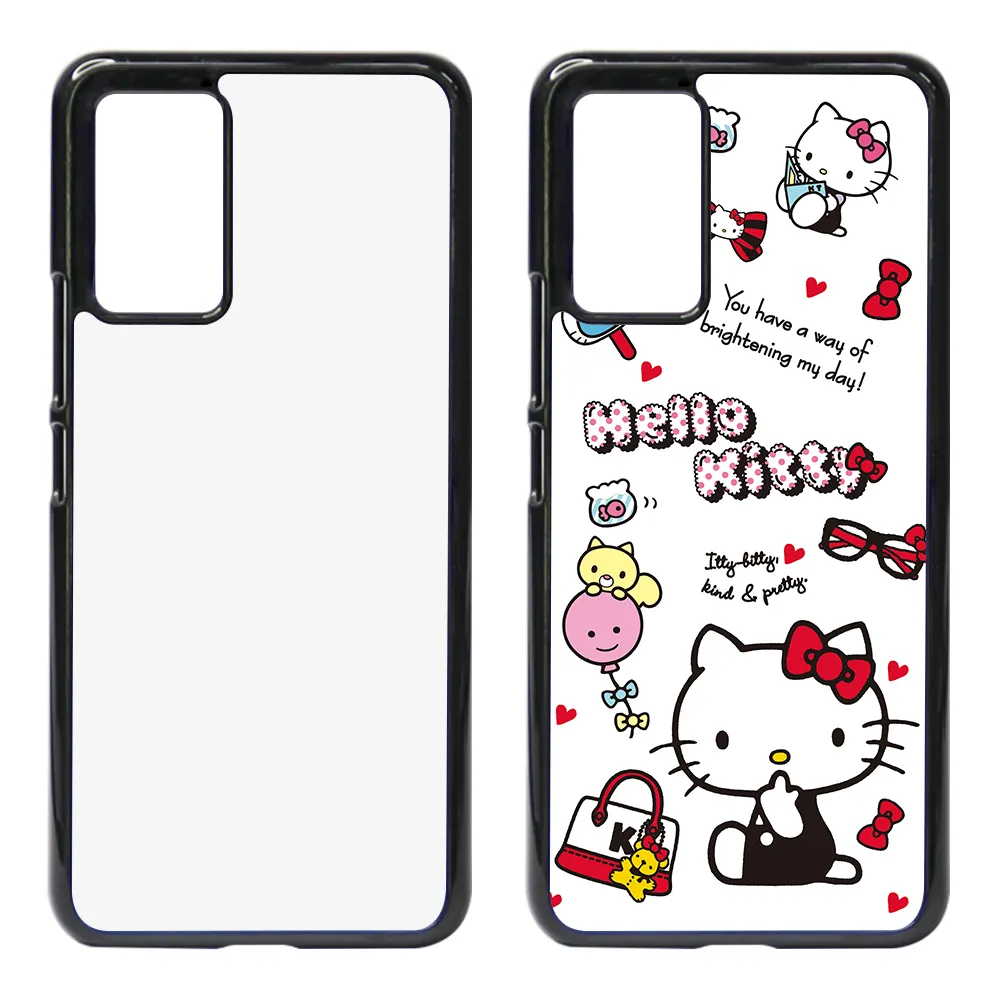 Kingsub Sublimable Cell Phone Cases Wholesale NEW Shockproof 2D Blanks PC Printing Sublimation Phone Case