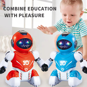 Children Educational LED <strong>Soccer</strong> <strong>Robot</strong> RC Toy Infrared Remote Control Intelligent <strong>Smart</strong> <strong>Robot</strong> Plastic Material for Kids - Product Image 4