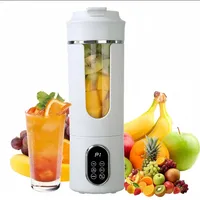 Mixeur multifonctionnel pour jus, machine à milkshake électrique avec écran numérique, mixeur à fruits et broyeur de glaçons