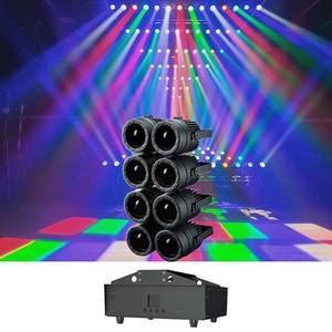 Impermeabile IP65 8 pz 60W LED 4-in-1 RGBW effetto palcoscenico DMX <span class=keywords><strong>Par</strong></span> LED luce Zoom LED <span class=keywords><strong>Par</strong></span> Outdoor - Product Image 6