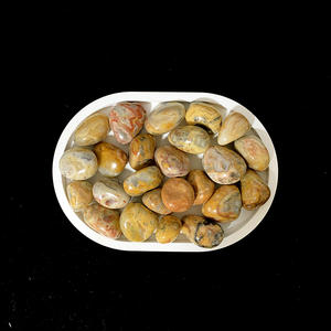 Grosir Batu Kuarsa Mawar 100g/kantong, Batu Kristal Penyembuh yang Dipoles, Teknik Mosaik, Batu Palm, Maskot Malaikat - Product Image 5