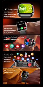 Smartwatch LC80 2026, Schermo HD Senza Bordi, Chiamate BT, Monitoraggio della Salute di Nuova Generazione, Orologio Intelligente per Sport all'Aperto - Product Image 5