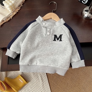 Nouveaux vêtements de sport pour garçons tenue d'automne <span class=keywords><strong>veste</strong></span> à manches longues de style coréen élégant avec <span class=keywords><strong>printemps</strong></span> et automne pour enfants costume de bébé pour garçon - Product Image 5