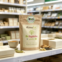 Sachets de thé en kraft personnalisés en usine, de qualité alimentaire, avec fermeture éclair refermable