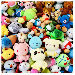 Lindo llavero de algodón de animales pequeños para fiestas temáticas Regalos de jardín de infantes Profesor Estudiante <span class=keywords><strong>Premios</strong></span> Goody Bag Fillers - Product Image 3