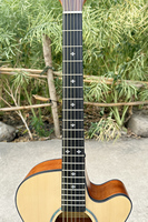 Aiersi Brand High Quality Handmade Wholesale Spruce Top Mahogany Body Steel String Instrument Electric Acoustic Guitar for Sale