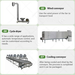 Petit <span class=keywords><strong>couscous</strong></span> artificiel automatique de processus d'extrudeuse jumelle de riz fortifié font la ligne de production de machine usine - Product Image 6