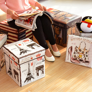 Scarpe giocattolo cambiando sgabello sedia divano sgabello pieghevole L scatola di immagazzinaggio - Product Image 5