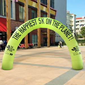 Custom <b>Arch</b> Vinyl Inflatable <b>Arch</b> 10ft Height Portable Wedding Event <b>Decoration</b> - Product Image 1