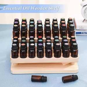 Porte-rouge à lèvres en bois <span class=keywords><strong>Tube</strong></span> à 3 niveaux présentoir porte-outils en bois organisateur de stockage d'affichage d'huile essentielle pour outil de brillant à lèvres - Product Image 6