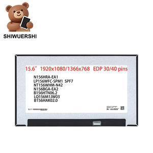 Vente en gros d'écrans LCD 15,6 pouces N156HRA-EA1 LP156WFC SPM1 SPF7 NT156WHM-N42 N156BGA-EA2 B156HTN06.2 LQ156M1JW03 B156HAK02.0 - Product Image 1