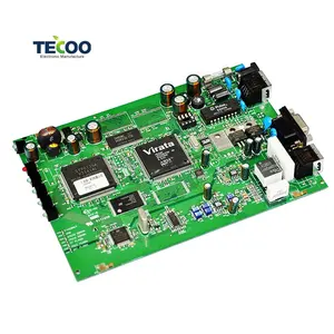 Papan PCBA SMT kualitas tinggi RF-4 produsen OEM perakitan khusus PCB & PCBA lainnya dengan layanan Satu Atap SMT DIP