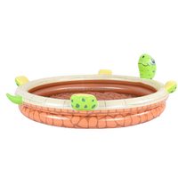 Piscine gonflable Sunshine Happy Pig pour enfants de 3 à 7 ans, en PVC de 0,25 mm d'épaisseur, utilisation intérieure et extérieure, Guangdong