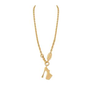 Nouveau Collier Chaîne en Laiton et Bambou pour Femmes, Design Original, Polyvalent, Unisexe, Chaîne de Pull - Product Image 1