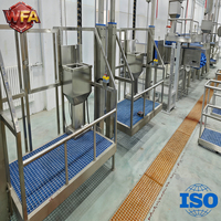 Équipement d'abattage de bétail, machine d'abattoir pour bovins, système de crochets et de rails pour la suspension du bétail