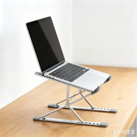 Harga Pabrik Stand Tablet Lipat Universal Fashion Level 2 Warna Perak/Hitam Bahan Logam Jenis Asal Barang Ukuran Inch Dapat Diputar