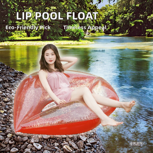 Vente Flash - Flotteur de piscine gonflable en forme de lèvres sans minimum de commande pour adultes et enfants - Structures aquatiques gonflables - Product Image 2