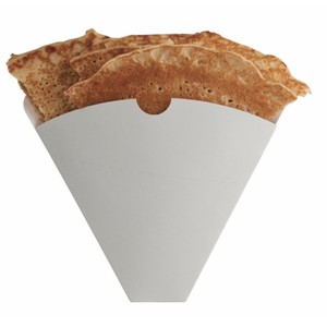 Einweg-Crepe-Papier-Tüten mit individuellem Logodruck – preisgünstiger Waffel- und Eierhalter für Bastelarbeiten, Kekse, Süßigkeiten und Schokolade - Product Image 1