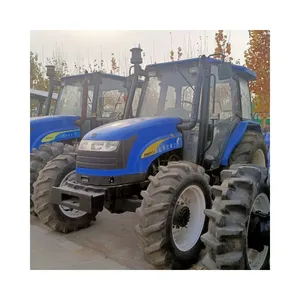 Kalite büyük indirim ile oldukça kullanılmış new holland traktör SNH904 90HP tarım makineleri