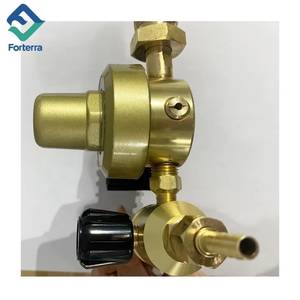 Regulador de argón de latón de alta calidad Calentador de <span class=keywords><strong>CO2</strong></span> de argón de soldadura de Gas de flujo del fabricante con caudalímetro - Product Image 5