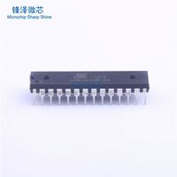 Microchip MCU 8-poco ATmega AVR RISC microbit carril/tubo ATMEGA328P-PU chip iC componentes eléctricos