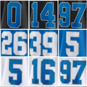 2025 Nieuwe Designs Beste Kwaliteit Geborduurde Shirts American <span class=keywords><strong>Football</strong></span> Shirts voor 32 Teams - Product Image 3
