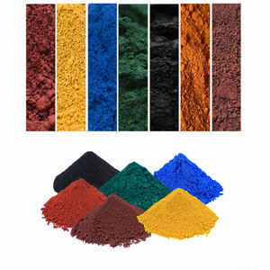 Pigment d'oxyde de fer Colorant pour briques en béton Oxyde de fer rouge/noir/jaune/vert Pigments inorganiques - Product Image 2