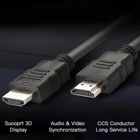 Harga Pabrik Kabel HDTV untuk Kabel HDTV Versi 1.4 1080P 1.5M/1M untuk Kamera Proyektor Komputer HDTV & Televisi