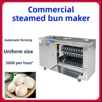 Machine à former des boules de maïs vapeur entièrement automatique pour usage commercial et domestique - Petite, neuve, garantie de 3 mois, sans alimentation électrique