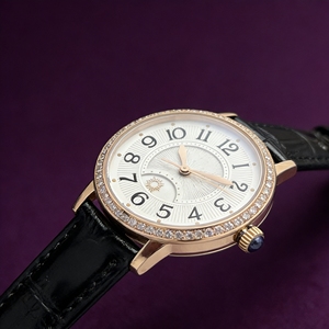 Reloj Deportivo Mecánico Automático de Lujo Personalizado para Mujer, con Visualización de Día y Noche, Correa de Cuero Genuino, Manecillas Luminosas, Elegante - Product Image 1