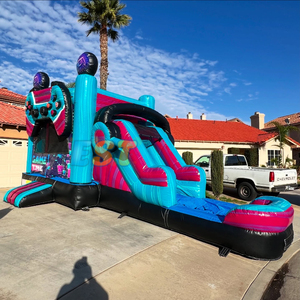 <span class=keywords><strong>Consolas</strong></span> de juegos Control Jumping Castle Commercial Bounce House Water Slide Combo Inflable Bouncy House para niños Party Rent - Product Image 2