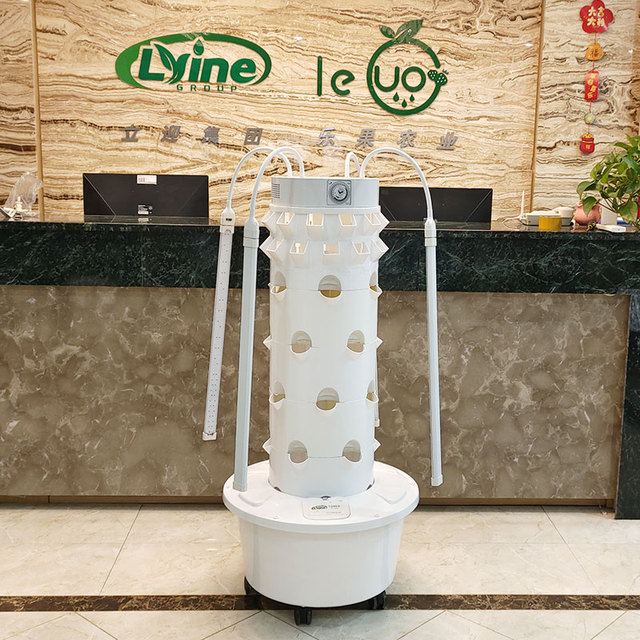 Home Smart Led Light Garden Mini Aeroponic Micro Farm Hydroponic Indoor Grow Tower Automatic Hydroponics Growing System Vertical