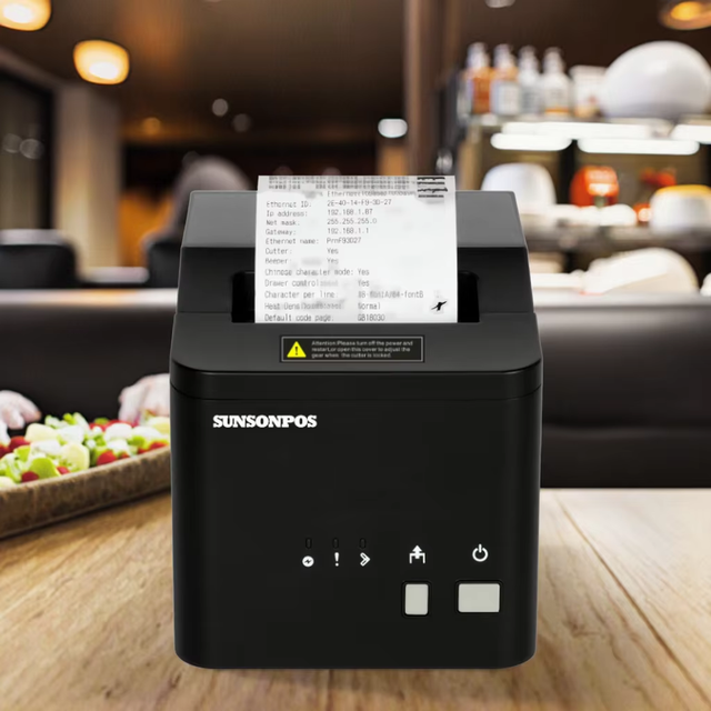 High Speed 80mm Thermal Receipt Printer for Foodpanda Ubereat Loyveres Restaurant Printer