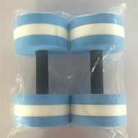 Haltère aquatique en mousse EVA flottante haute densité pour l'accessoire de natation et de plongée de résistance de piscine d'aérobic aquatique