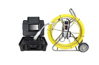 Caméra d'inspection de canalisation avec moniteur TFT 9 pouces, étanche IP68, sonde de 50 mm, câble de 60 m pour la détection des canalisations d'égout