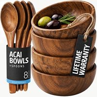 8 cuillères en bois pour la cuisine, ustensiles en bois de teck pour la cuisine, ustensiles de cuisine en bois antiadhésifs, ensembles de cuillères en bois
