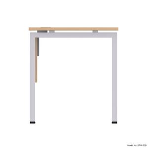 Bureau de travail modulaire pour employés, table de bureau, mobilier commercial, banc de travail, table de travail, cadre en métal, pieds en acier pour 2 personnes - Product Image 4